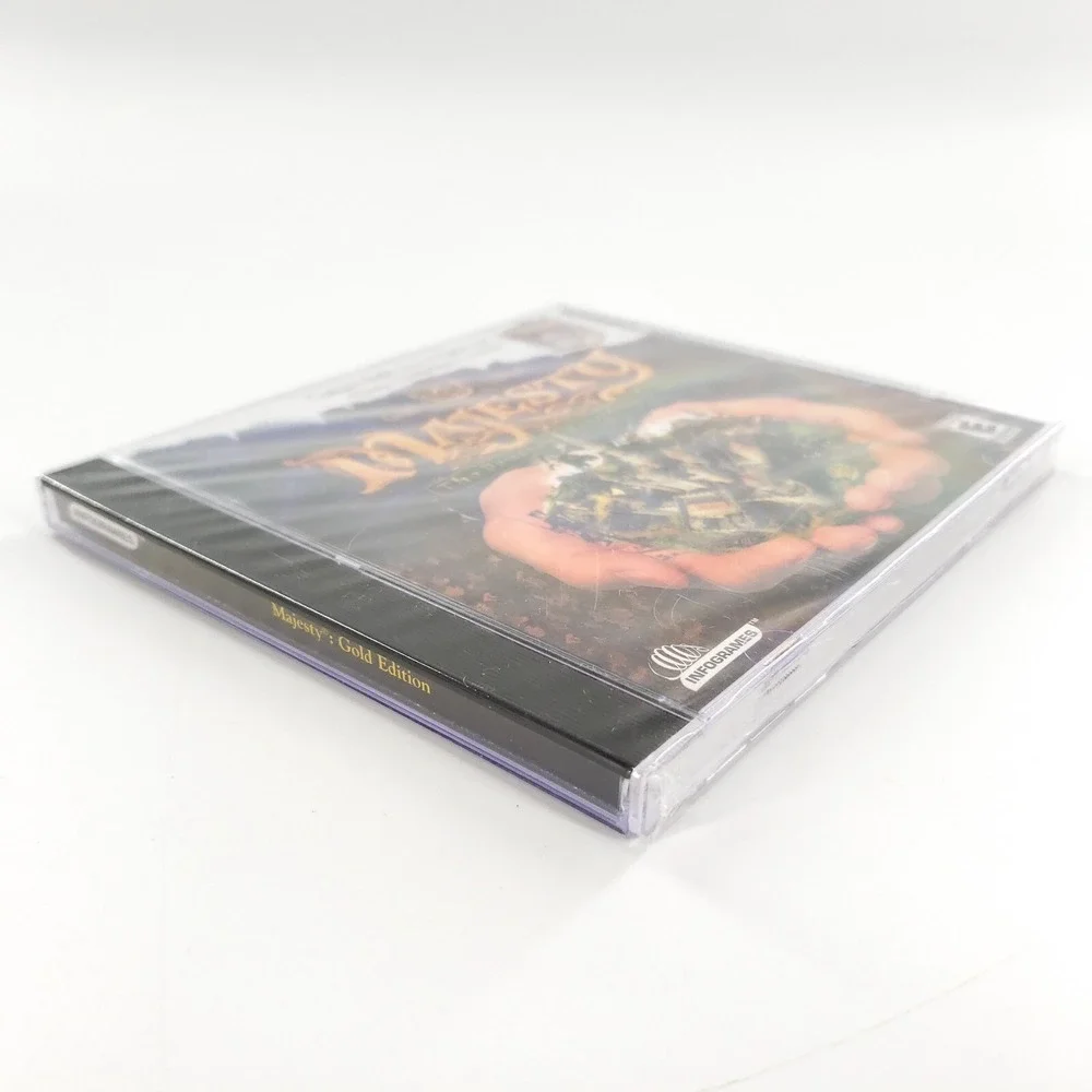 Majesty: Gold Edition Jewel Case (PC, 2002) w/ Manual Brand New Factory Sealed